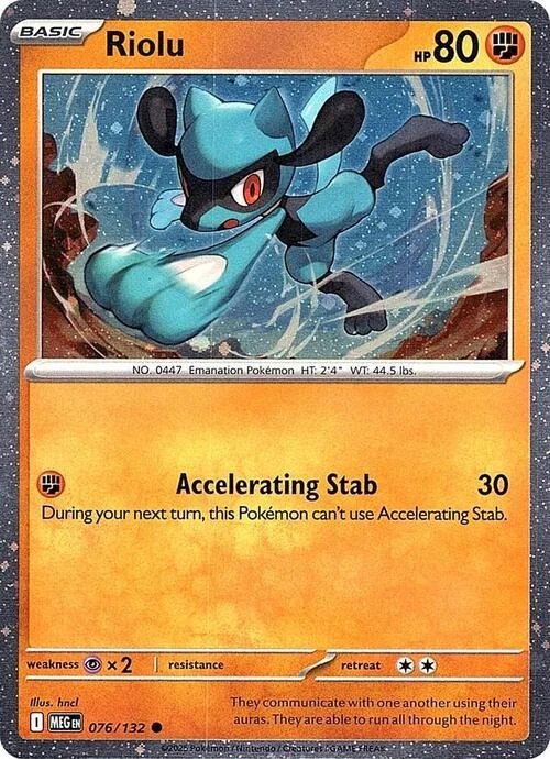 Riolu — Theme Deck & Blisters Exclusives