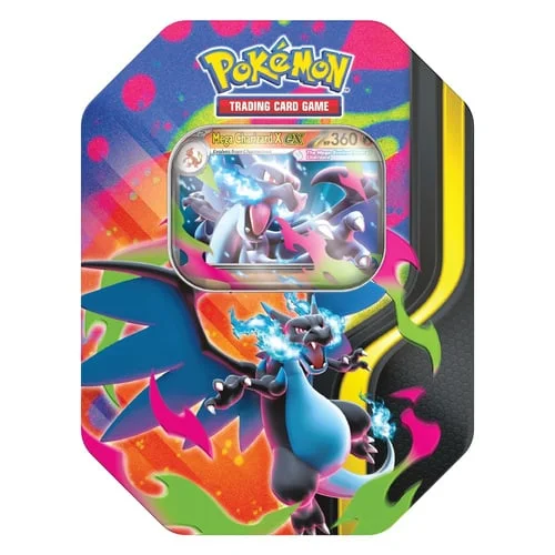 Mega Charizard X ex Tin — Mega Evolution