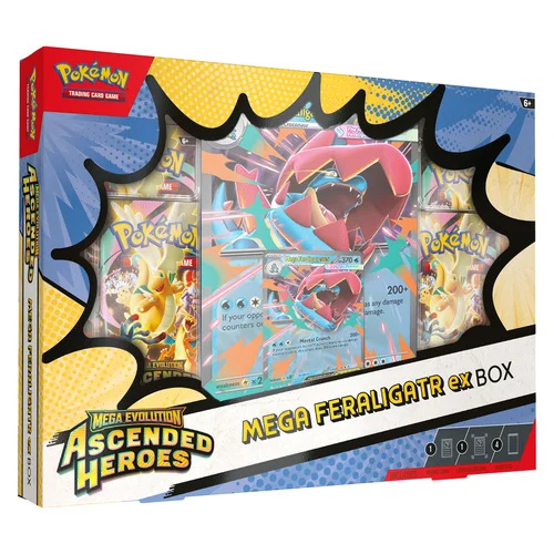 Ascended Heroes Mega Feraligatr ex Box — Ascended Heroes