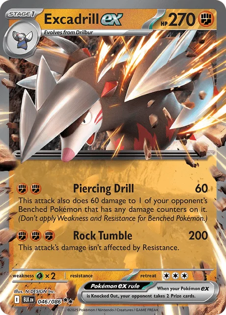 excadrill ex — MEGA Start Deck 100 Battle Collection