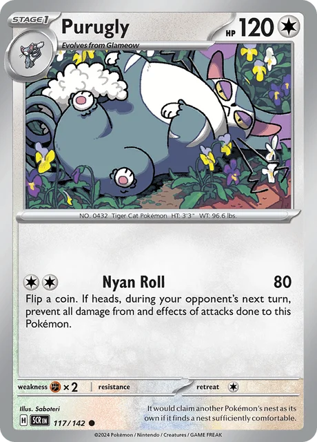 Purugly — MEGA Start Deck 100 Battle Collection