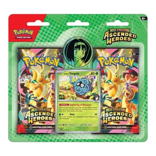 Ascended Heroes: Erika's Tangela 2-Pack Blister — Ascended Heroes