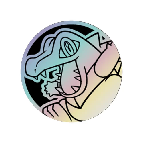 Totodile Silver Coin — CSV7: Blade Awakening