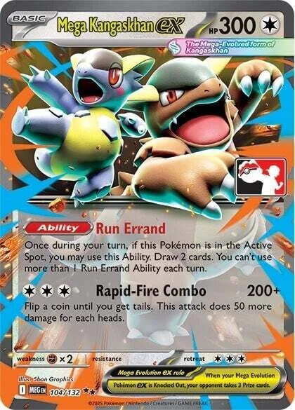 Mega Kangaskhan ex — Play! Pokémon Prize Pack Series