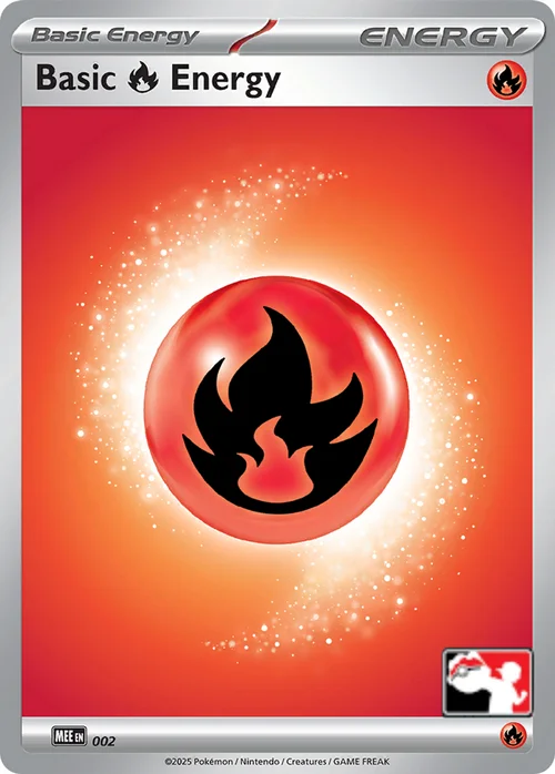 Basic Fire Energy — Play! Pokémon Prize Pack Series