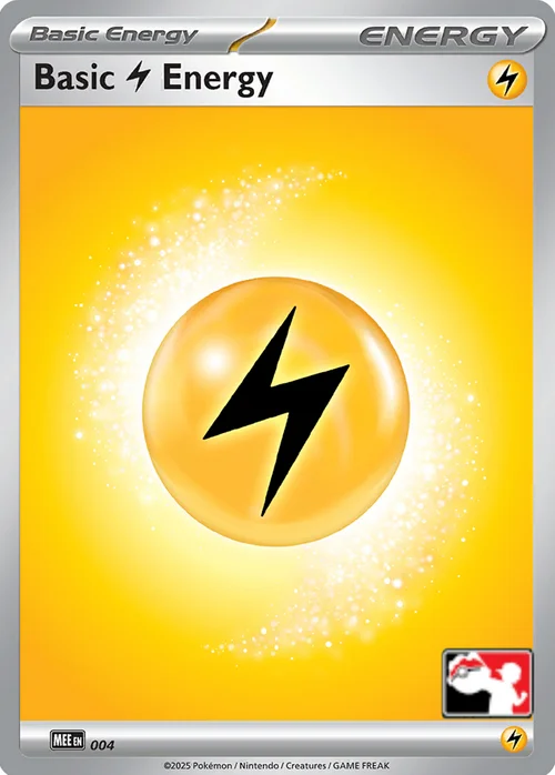 Basic Lightning Energy — Play! Pokémon Prize Pack Series