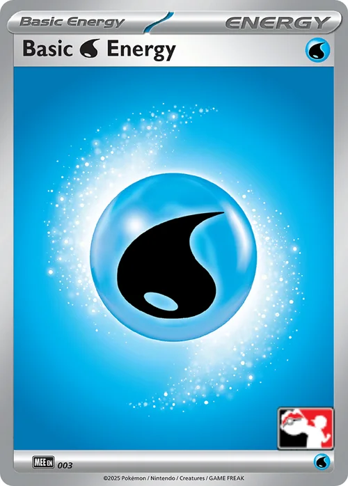 Basic Water Energy — Play! Pokémon Prize Pack Series