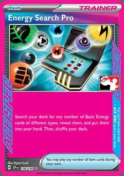 Energy Search Pro — Play! Pokémon Prize Pack Series
