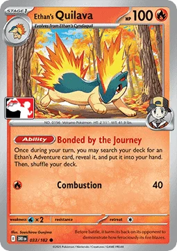 Ethan's Quilava — Play! Pokémon Prize Pack Series