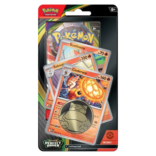 Perfect Order: Cinderace Premium Checklane Blister — Perfect Order