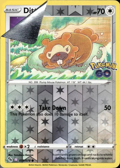 Bidoof — Pokémon TCG: Pokémon GO