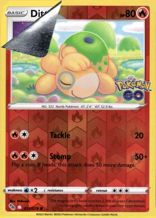 Numel — Pokémon TCG: Pokémon GO