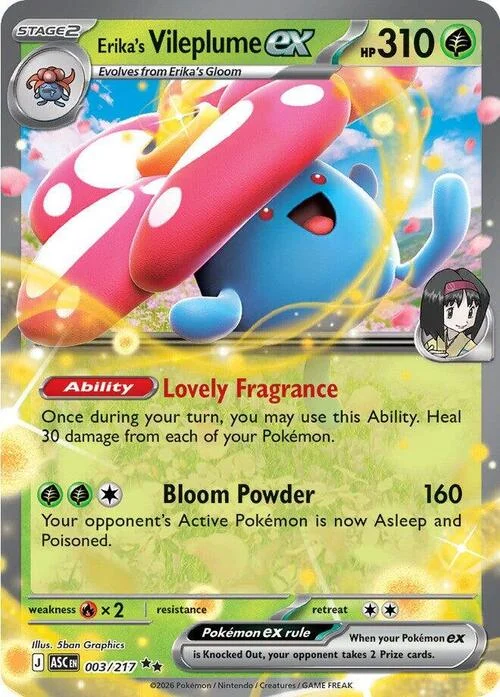 Erika's Vileplume ex — Ascended Heroes