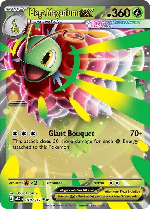 Mega Meganium ex — Ascended Heroes
