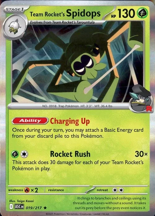 Team Rocket's Spidops — Ascended Heroes