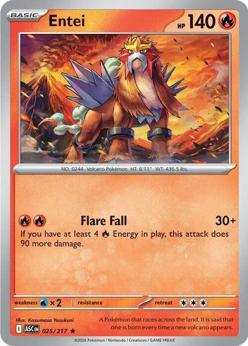 Entei — Ascended Heroes