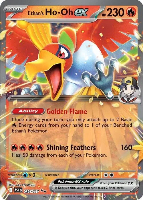 Ethan's Ho-Oh ex — Ascended Heroes
