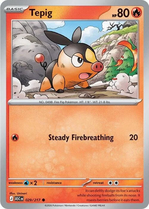 Tepig — Ascended Heroes