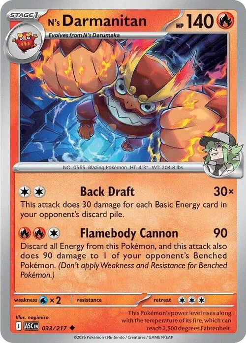 N's Darmanitan — Ascended Heroes
