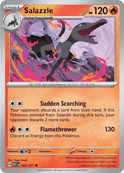Salazzle — Ascended Heroes
