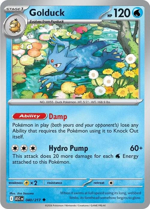 Golduck — Ascended Heroes