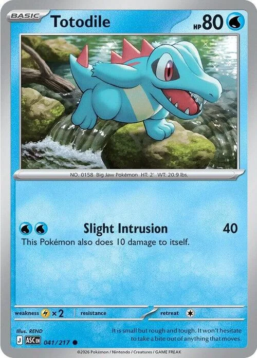 Totodile — Ascended Heroes