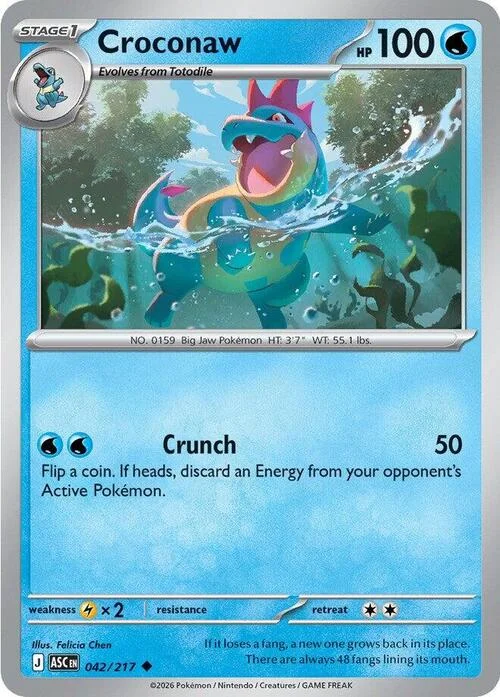 Croconaw — Ascended Heroes