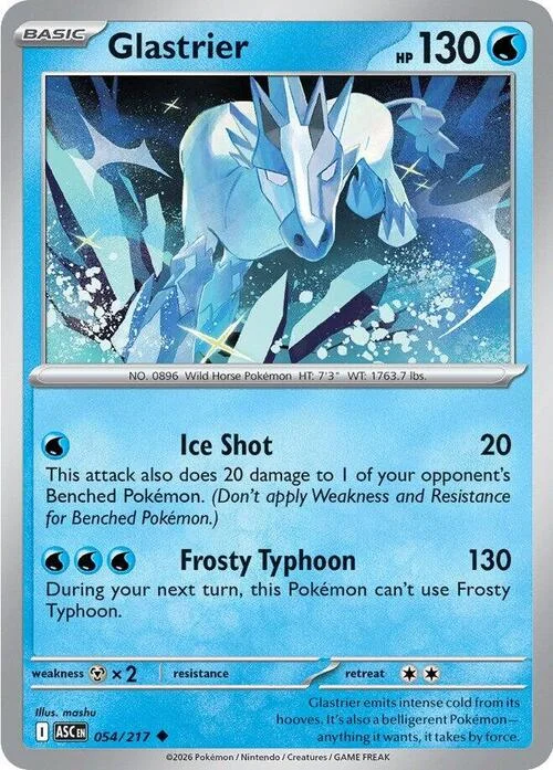 Glastrier — Ascended Heroes