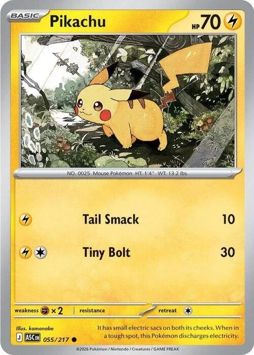 Pikachu — Ascended Heroes