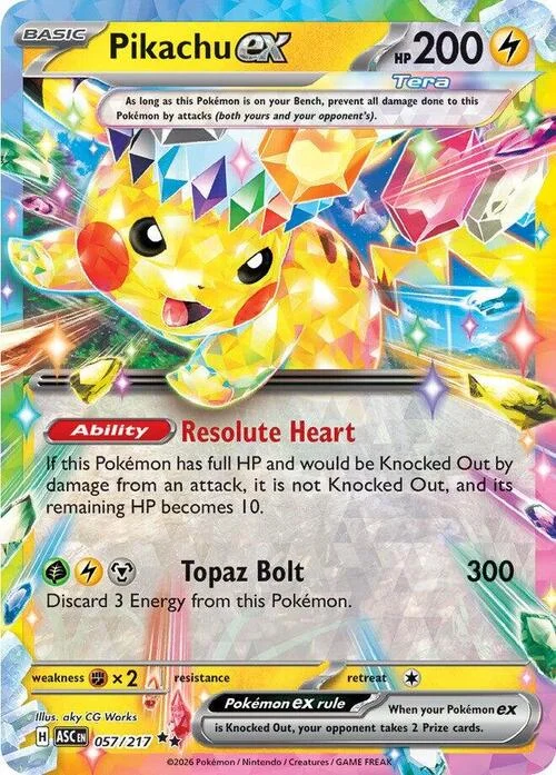 Pikachu ex — Ascended Heroes