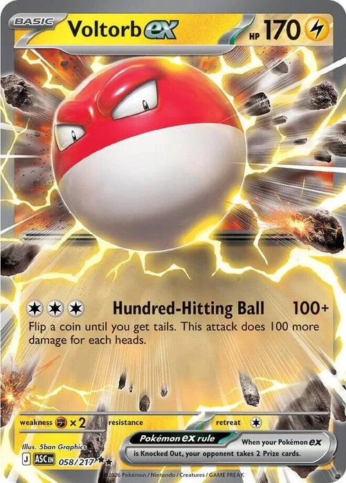 Voltorb ex — Ascended Heroes