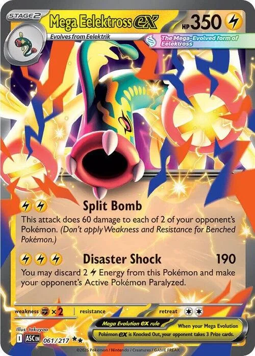 Mega Eelektross ex — Ascended Heroes