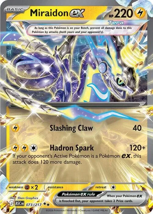 Miraidon ex — Ascended Heroes