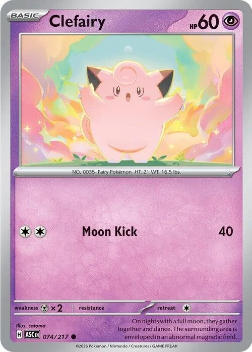 Clefairy — Ascended Heroes