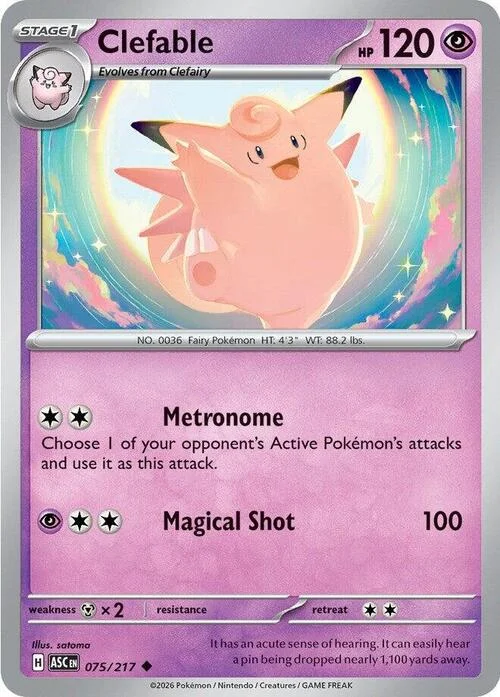 Clefable — Ascended Heroes