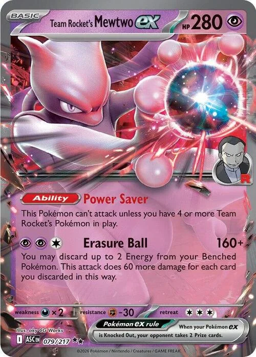 Team Rocket's Mewtwo ex — Ascended Heroes