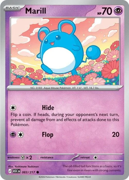 Marill — Ascended Heroes