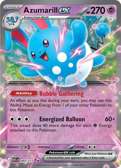 Azumarill ex — Ascended Heroes