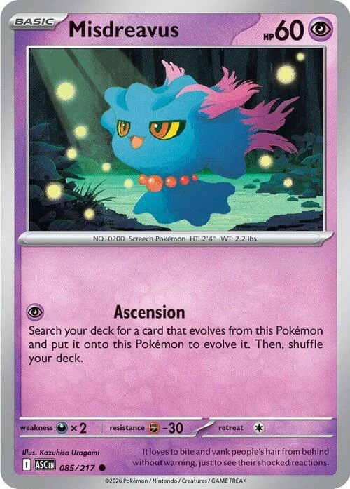 Misdreavus — Ascended Heroes