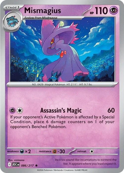 Mismagius — Ascended Heroes