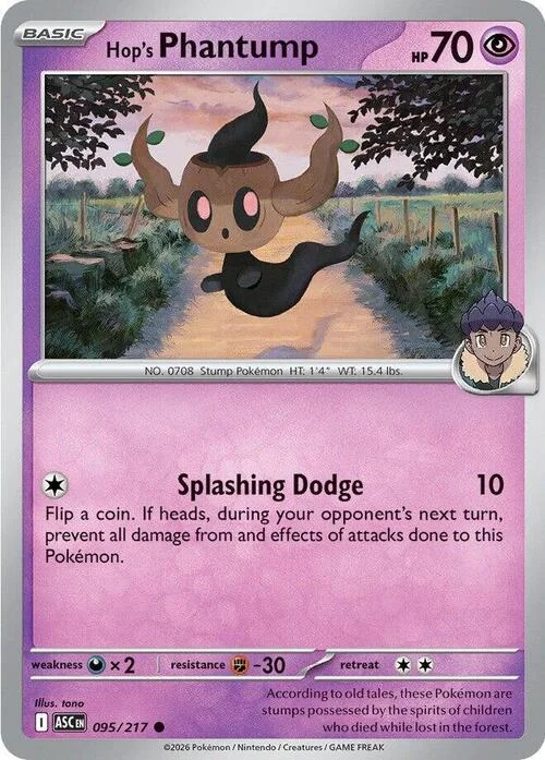 Hop's Phantump — Ascended Heroes