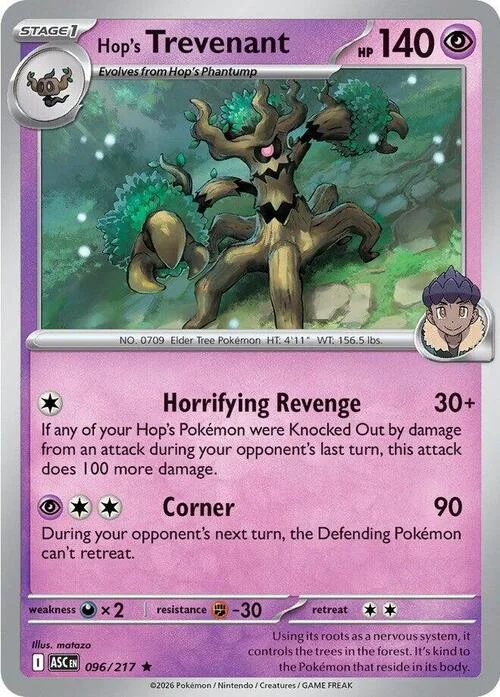 Hop's Trevenant — Ascended Heroes