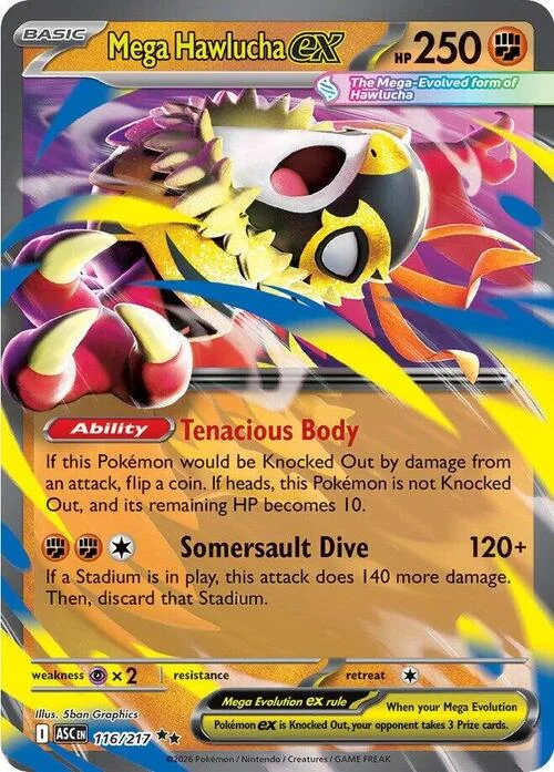 Mega Hawlucha ex — Ascended Heroes