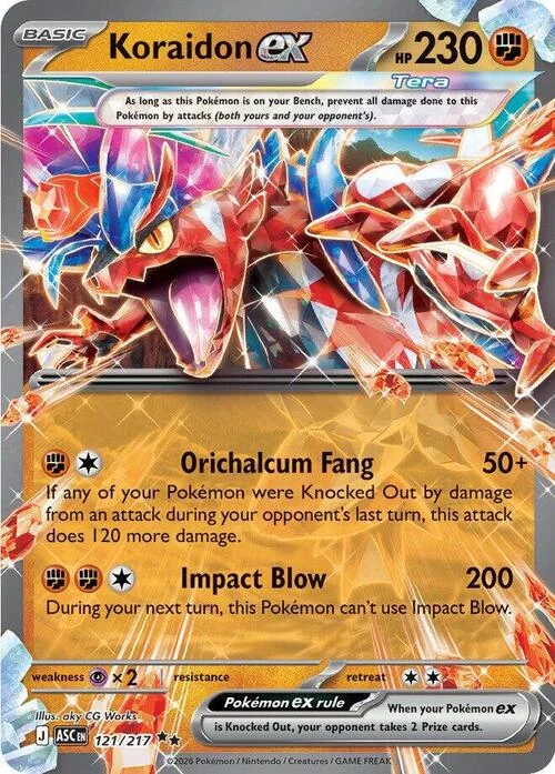 Koraidon ex — Ascended Heroes