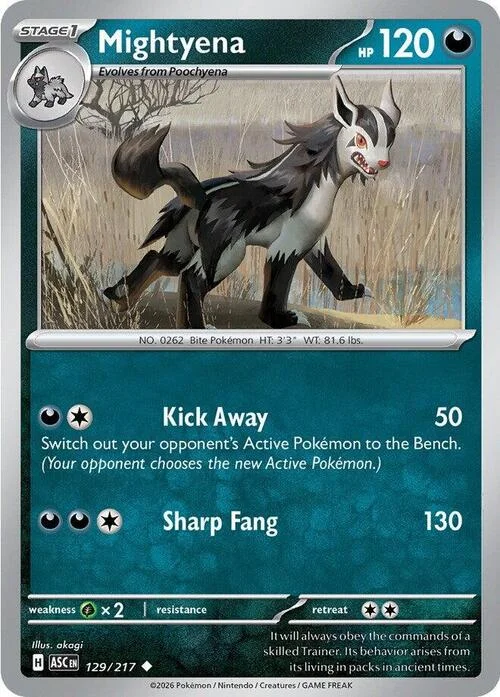 Mightyena — Ascended Heroes