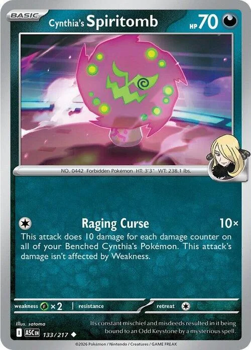 Cynthia's Spiritomb — Ascended Heroes