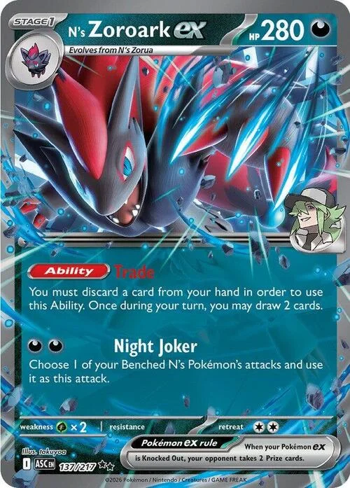 N's Zoroark ex — Ascended Heroes