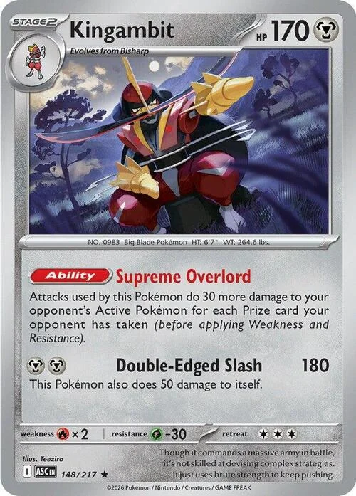 Kingambit — Ascended Heroes