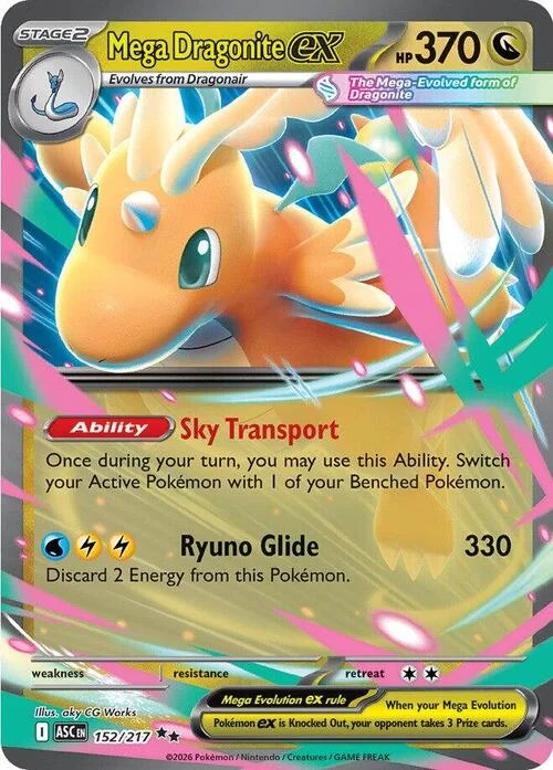 Mega Dragonite ex — Ascended Heroes