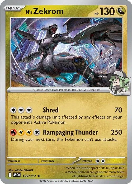 N's Zekrom — Ascended Heroes